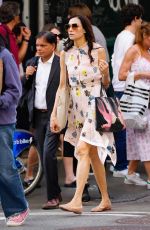 FAMKE JANSSEN Out and About in New York 04/14/2022