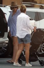 FIONA FALKINER and HAYLEY WILLIS Arrives in Perth 04/22/2022
