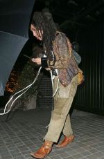 FKA TWIGS Arrives at Chiltern Firehouse in London 04/27/2022