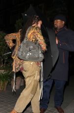 FKA TWIGS Arrives at Chiltern Firehouse in London 04/27/2022
