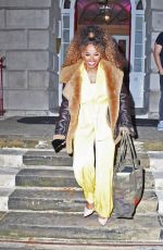 FLEUR EAST Leaves The Kardashians VIP Screening in London 04/11/202