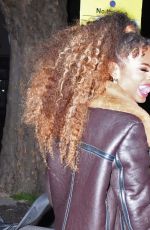FLEUR EAST Leaves The Kardashians VIP Screening in London 04/11/202