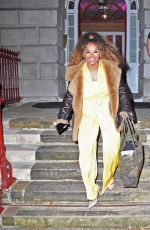 FLEUR EAST Leaves The Kardashians VIP Screening in London 04/11/202