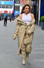 FRANKIE SIMS Arrives at The Londoner Hotel 03/30/2022