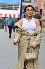 FRANKIE SIMS Arrives at The Londoner Hotel 03/30/2022