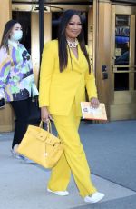 GARCELLE BEAUVAIS Heading to CBS Studios to Promote Her New Book Love Me as I Am in New York 04/13/2022