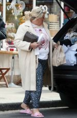 GEMMA COLLINS Out in London 04/08/2022