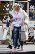 GEMMA COLLINS Out in London 04/08/2022