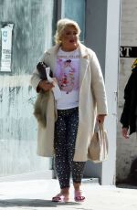 GEMMA COLLINS Out in London 04/08/2022