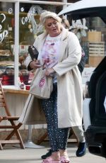 GEMMA COLLINS Out in London 04/08/2022