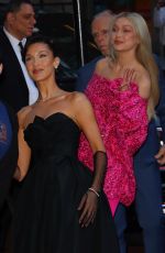 GIGI and BELLA HADID Arrives at 2022 Prince