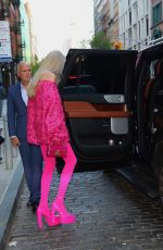 GIGI HADID Heading to Prince