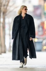 GIGI HADID Out and About in New York 04/07/2022