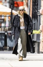 GIGI HADID Out Day Before Her 27th Birthday in New York 04/22/2022