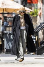 GIGI HADID Out Day Before Her 27th Birthday in New York 04/22/2022