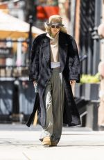 GIGI HADID Out Day Before Her 27th Birthday in New York 04/22/2022