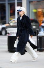 GIGI HADID Out in New York 04/08/2022