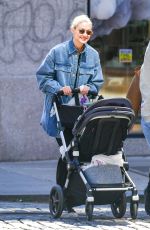 GIGI HADID Out with Her Baby in New York 04/28/2022