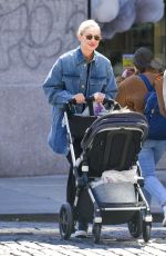 GIGI HADID Out with Her Baby in New York 04/28/2022
