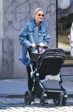 GIGI HADID Out with Her Baby in New York 04/28/2022