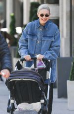 GIGI HADID Out with Her Baby in New York 04/28/2022
