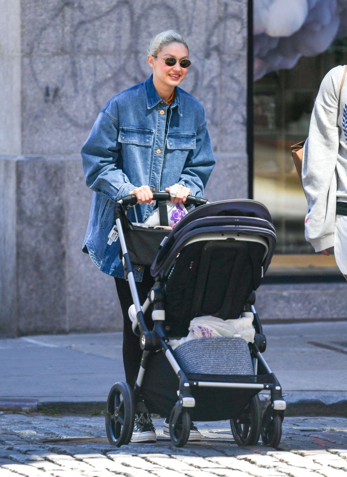 GIGI HADID Out with Her Baby in New York 04/28/2022 – HawtCelebs