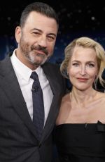 GILLIAN ANDERSON at Jimmy Kimmel Live 04/12/2022