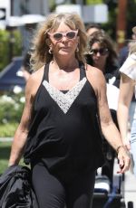 GOLDIE HAWN and Kurt Russell Out in Pacific Palisades 04/16/2022