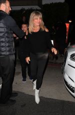 GOLDIE HAWN Leaves Giorgio Baldi in Santa Monica 04/20/2022