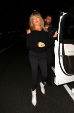 GOLDIE HAWN Leaves Giorgio Baldi in Santa Monica 04/20/2022