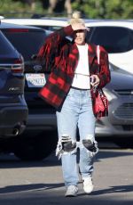 GWEN STEFANI in Ripped Denim Out in Los Angeles 03/31/2022