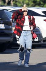 GWEN STEFANI in Ripped Denim Out in Los Angeles 03/31/2022