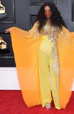 H.E.R at 64th Annual Grammy Awards in Las Vegas 04/03/2022