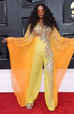 H.E.R at 64th Annual Grammy Awards in Las Vegas 04/03/2022