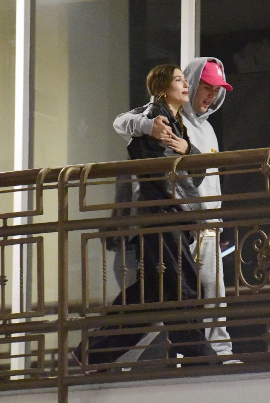 HAILEY and Justin BIEBER Date Night to Sushi Park in Los Angeles 04/26/2022