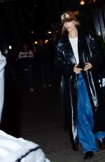 HAILEY BIEBER Leaves Carbone in New York 04/05/2022