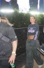 HAILEY BIEBER Out at Coachella in Indio 04/16/2022