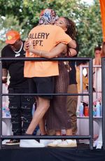 HALLE BAILEY at a Party at Coachella in Indio 04/17/2022