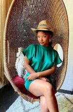 HALLE BAILEY - Instagram Photos 04/25/2022