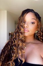 HALLE BAILEY - Instagram Photos 04/25/2022