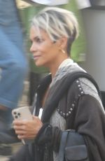 HALLE BERRY on the Set of Our Man From Jersey in London 04/19/2022