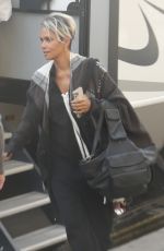 HALLE BERRY on the Set of Our Man From Jersey in London 04/19/2022