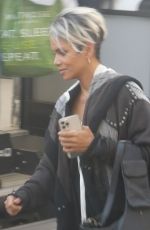 HALLE BERRY on the Set of Our Man From Jersey in London 04/19/2022