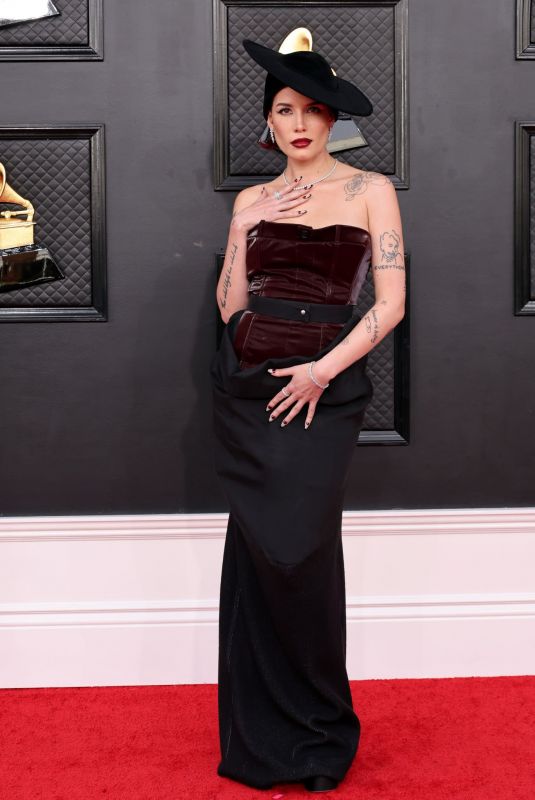 HALSEY at 64th Annual Grammy Awards in Las Vegas 04/03/2022