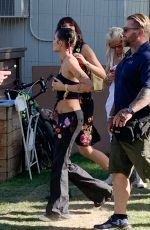 HALSEY Out at Coachella Valley Music and Arts Festival in Indio 04/15/2022