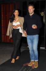 HANNAH BRONFMAN Out for Dinner in New York 04/21/2022