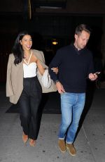 HANNAH BRONFMAN Out for Dinner in New York 04/21/2022