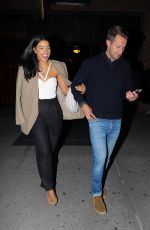 HANNAH BRONFMAN Out for Dinner in New York 04/21/2022