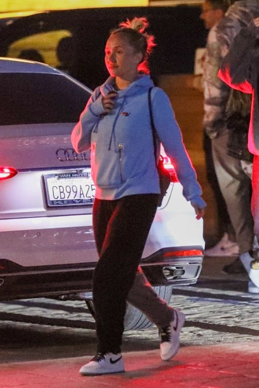 HAYDEN PANETTIERE Out for Dinner with Friends at NOBU in Malibu 04/13/2022