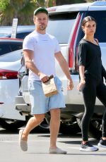 HAYLEY ERBERT and Derek Hough Out for Brunch at Sweet Butter Kitchen in Los Angeles 04/02/2022